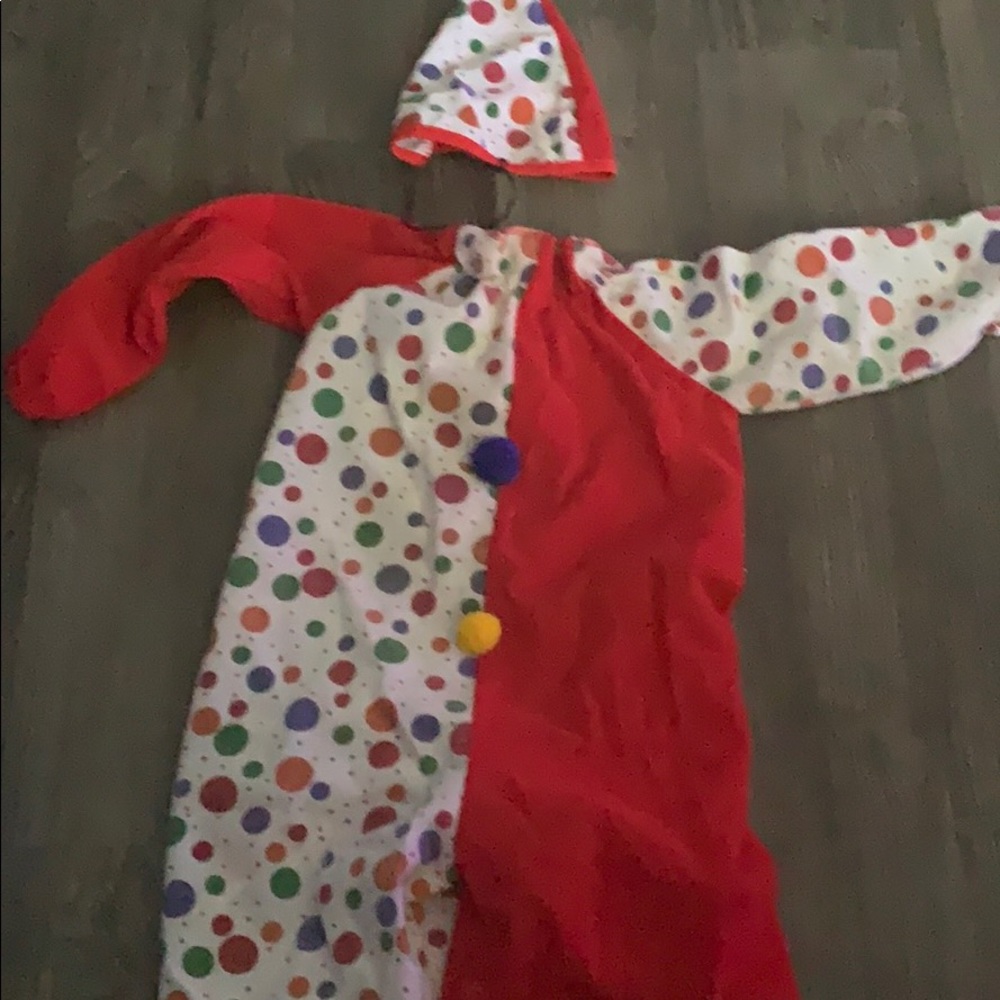 Kids clown costume